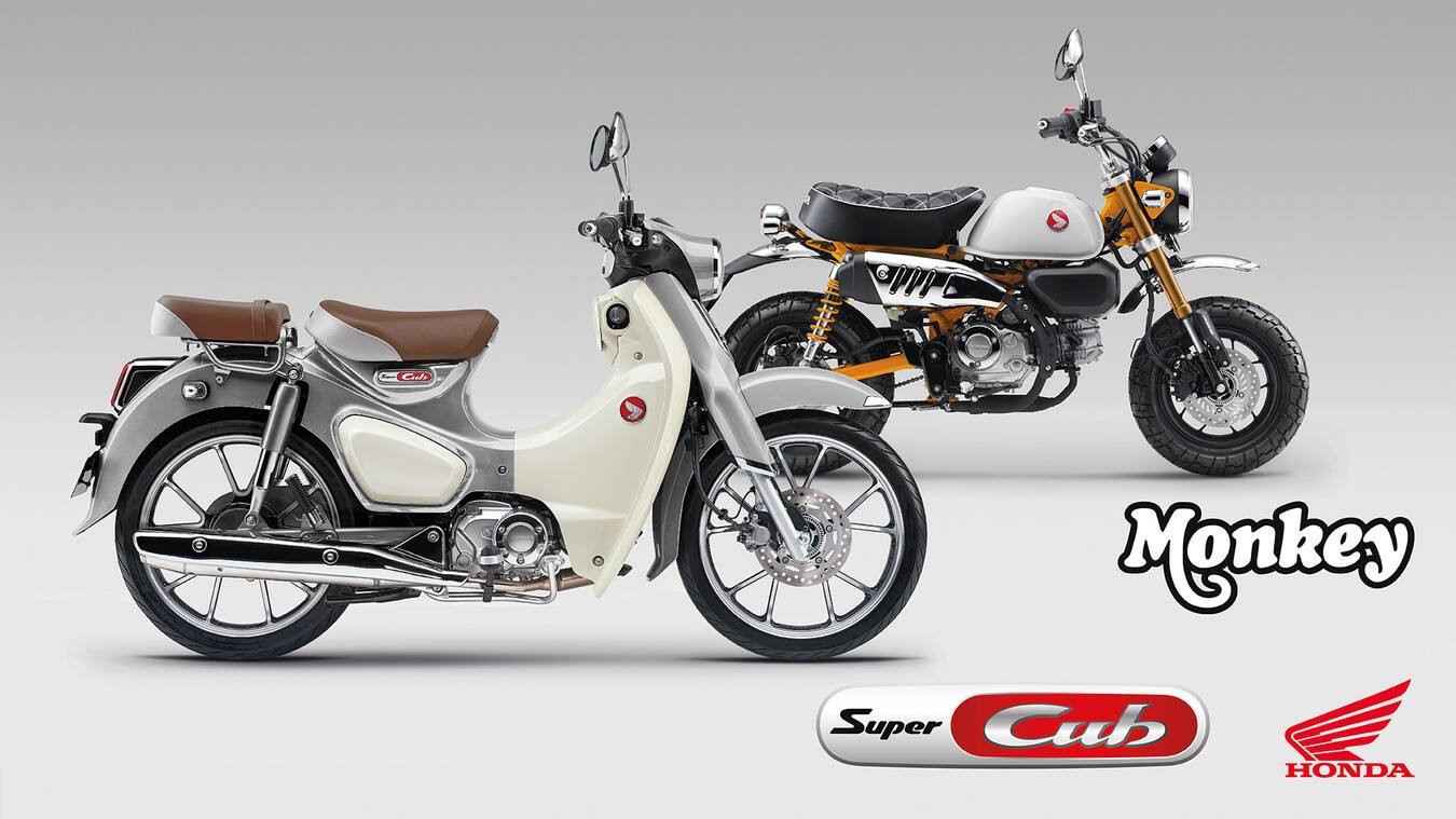 Új színekben érkeznek az ikonikus - Monkey 125 és Super Cub C125 -  modellek