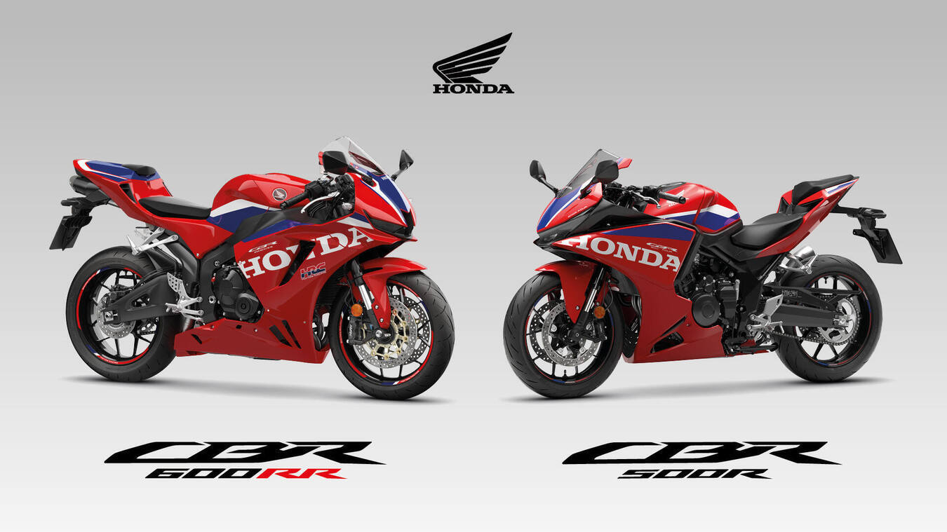 Két négyhengeres szupersportmotor eltérő felfogásban: a vadonatúj CBR500R FOUR és a felfrissített CBR600RR teszi vonzóbbá a Honda 2027-es kínálatát