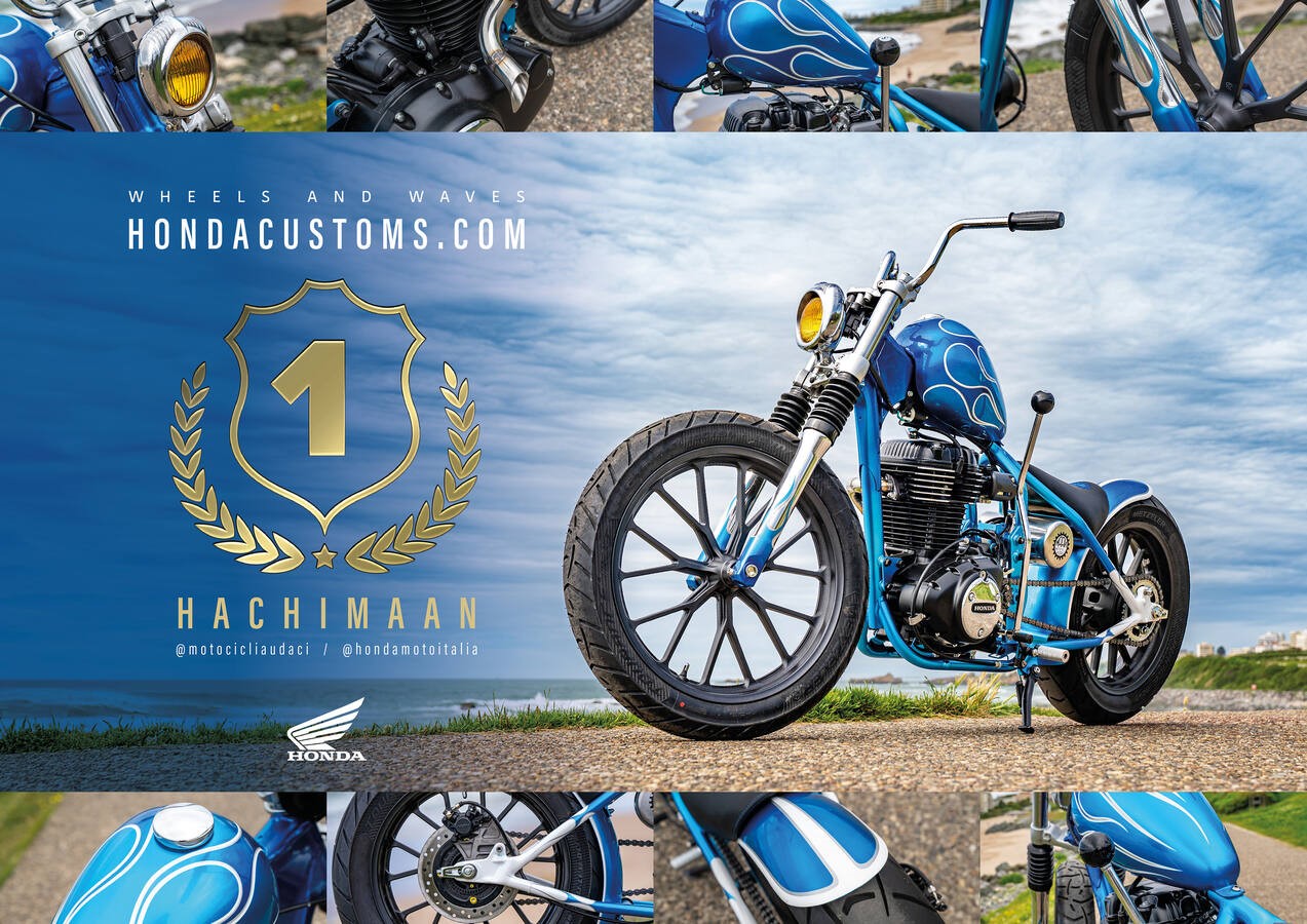 Idén az olasz „Hachimaan” nyerte a rangos Honda Customs versenyt