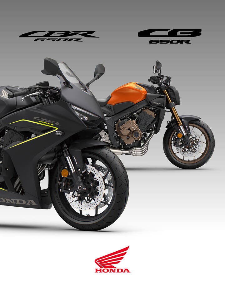 Új színek a 2026-os Honda CB650R és CBR650R fényezéseinek választékában