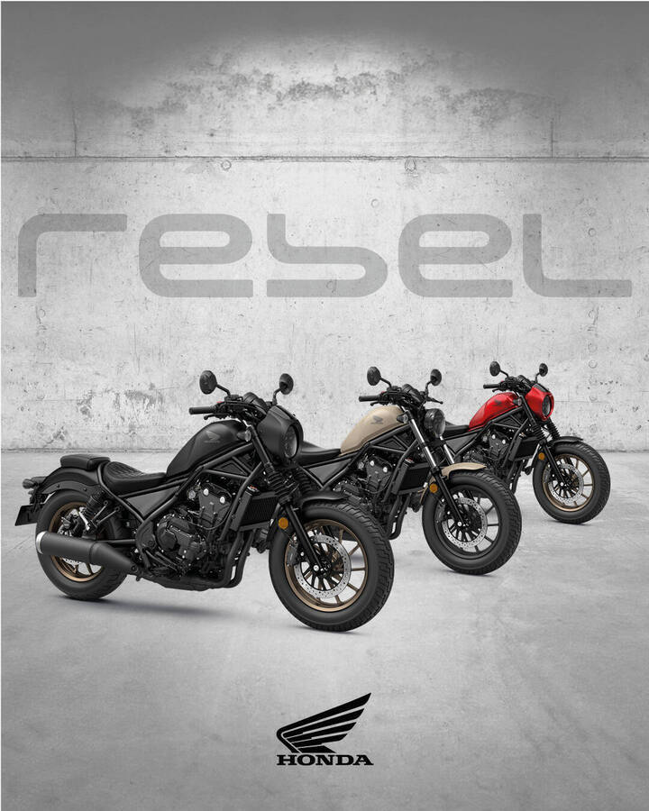 Színes egyéniségek: új fényezések a Honda népszerű custom és túramotorjaihoz