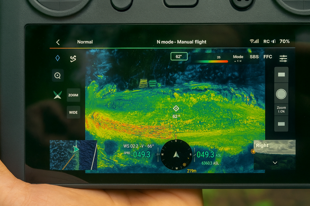 Hőkamerás drón buktatja le a fatolvajokat és a járművezetőket