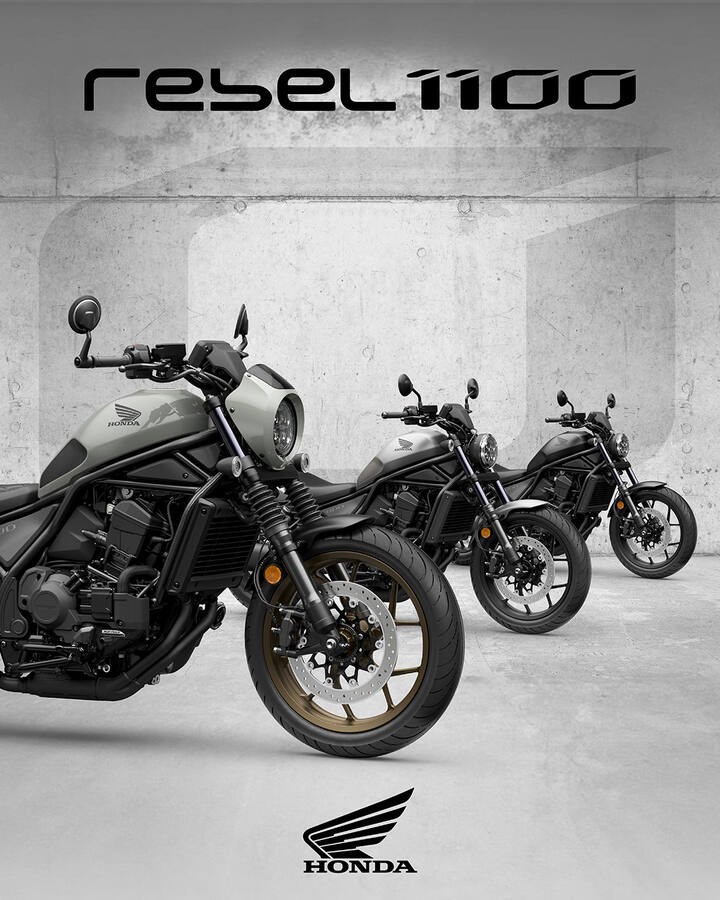 Új színek jelentek meg a CMX1100 Rebel modellcsalád fényezéseinek választékában