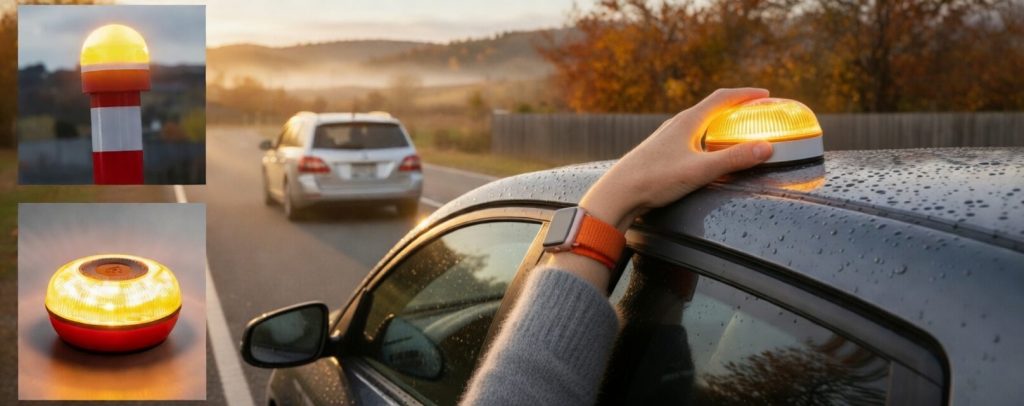 KRESZ-tervezet: elakadásjelző helyett V16 vészvillogó?